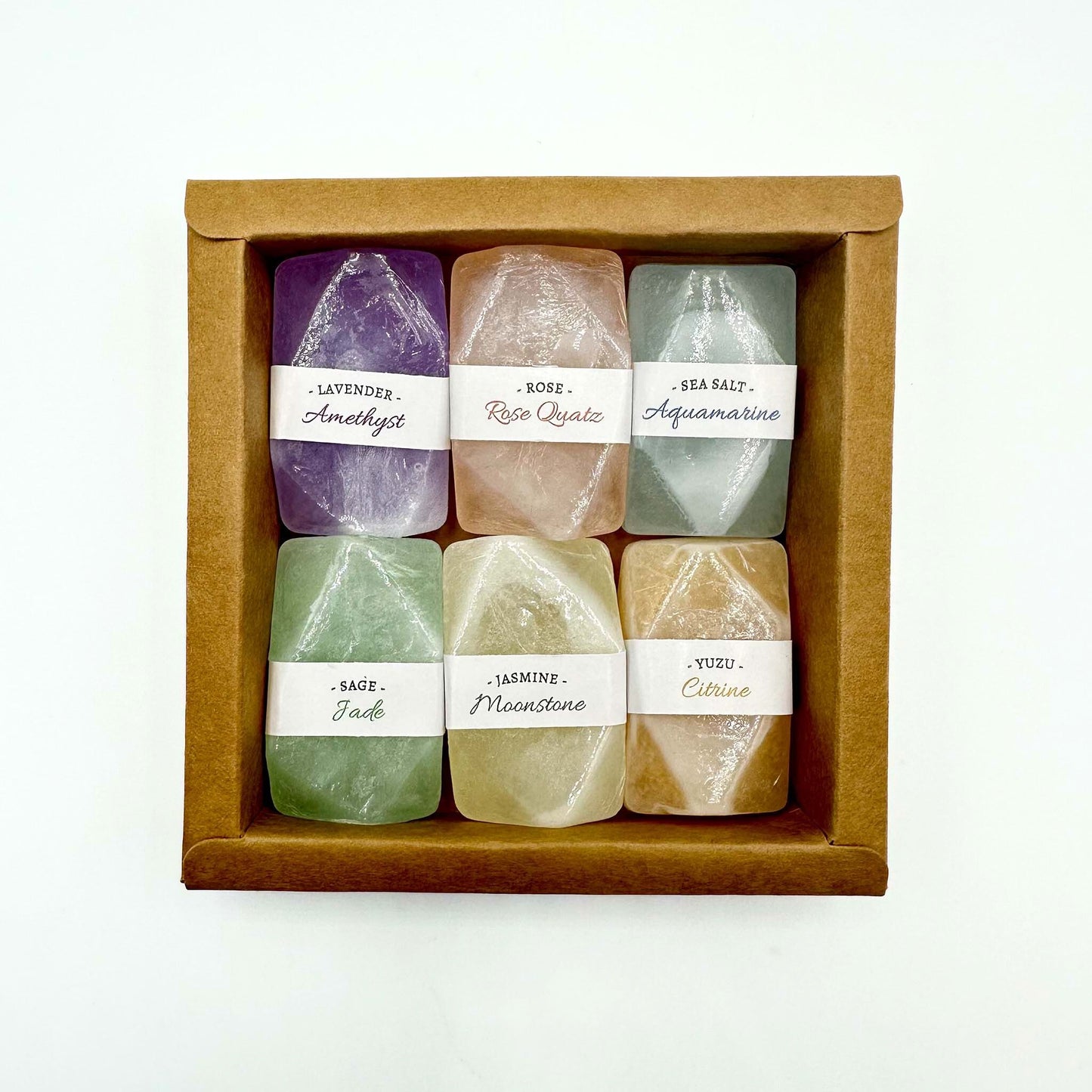 GEMSTONE SOAPS BUNDLE (6 PACK)