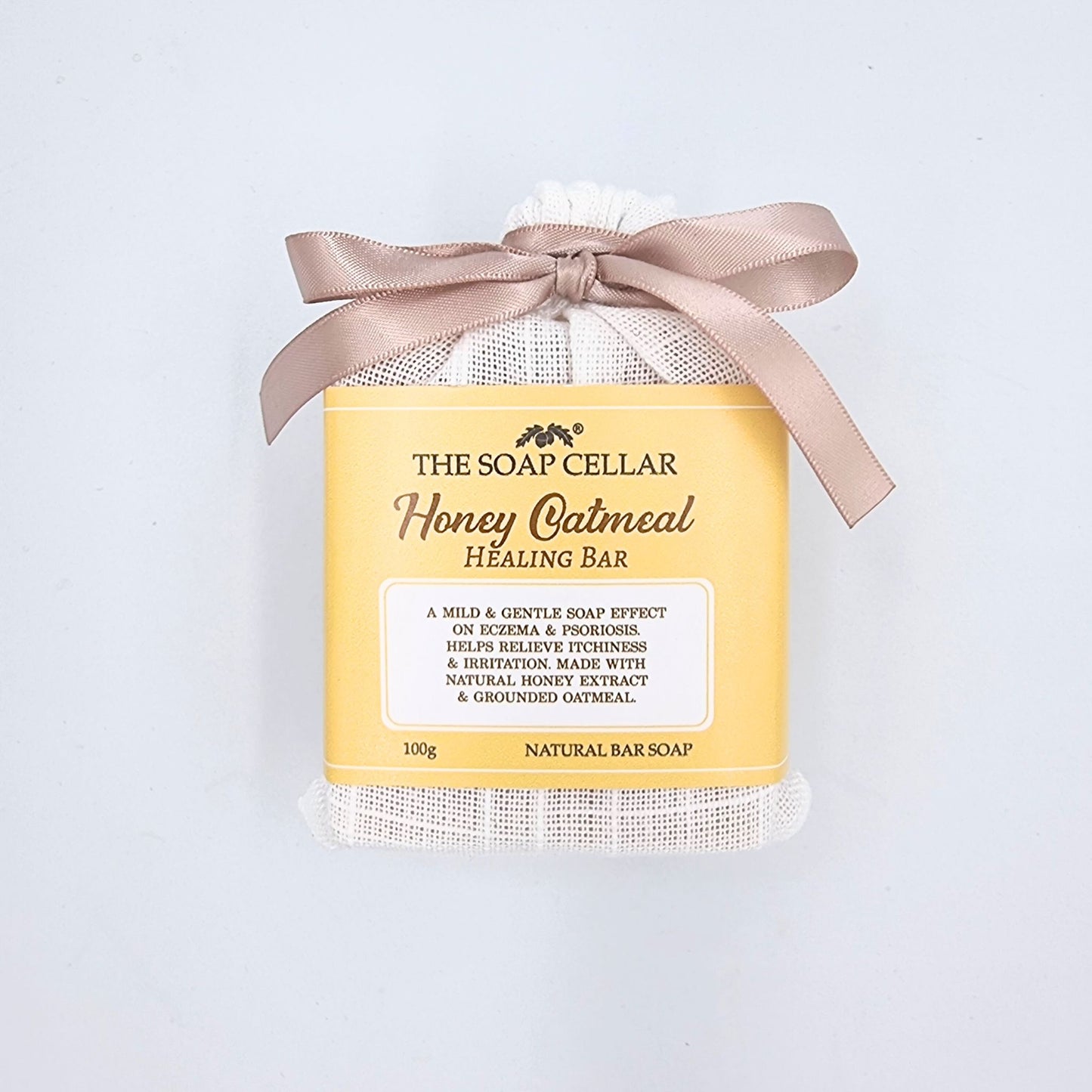 HONEY OATMEAL HANDMADE HEALING NATURAL SOAP BAR