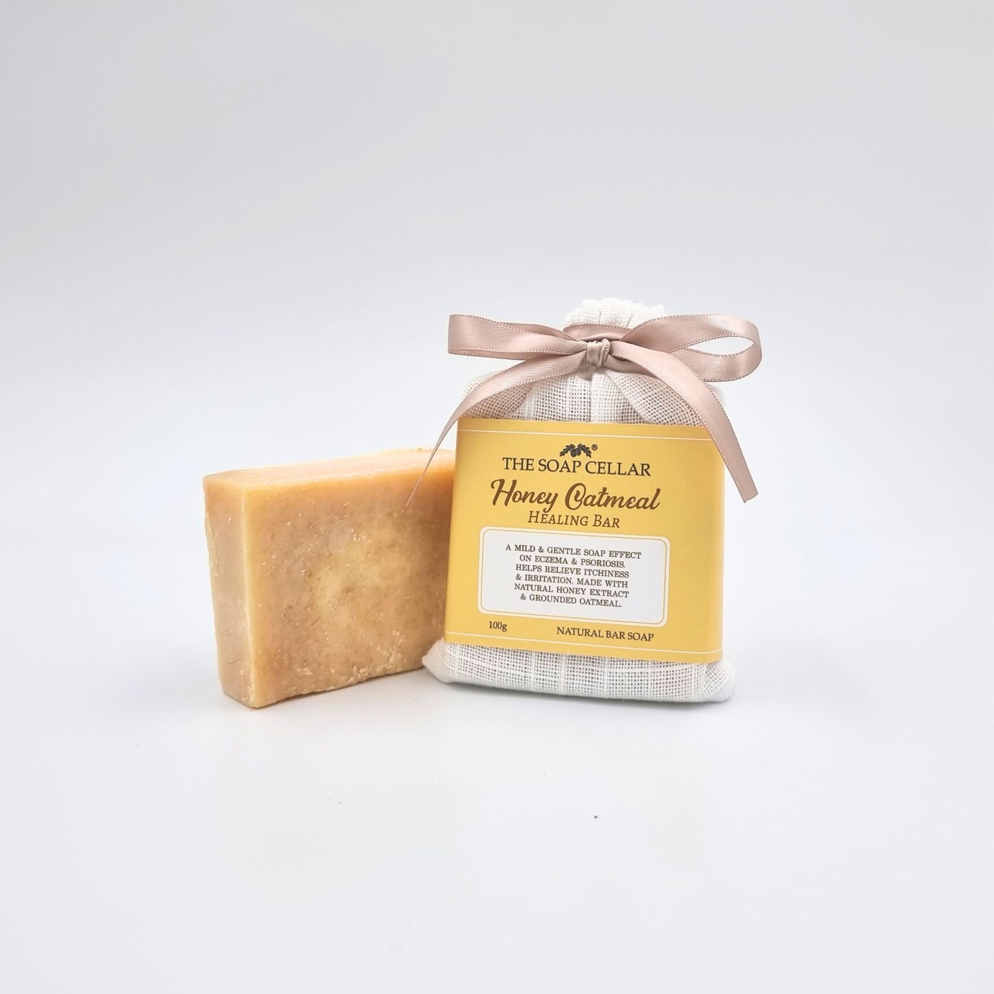 HONEY OATMEAL HANDMADE HEALING NATURAL SOAP BAR
