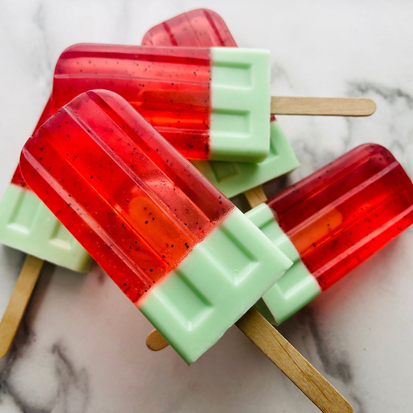 ICE CREAM POPSICLE HANDMADE GLYCERINE SOAP BAR