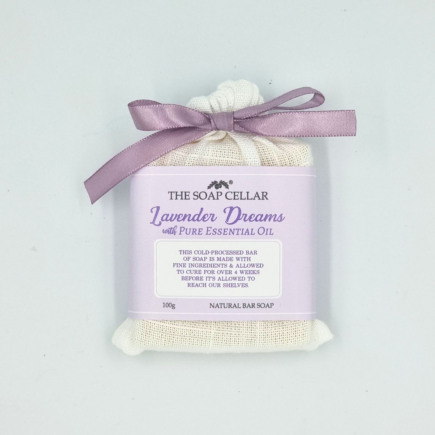 LAVENDER DREAMS HANDMADE ESSENTIAL OIL SOAP BAR