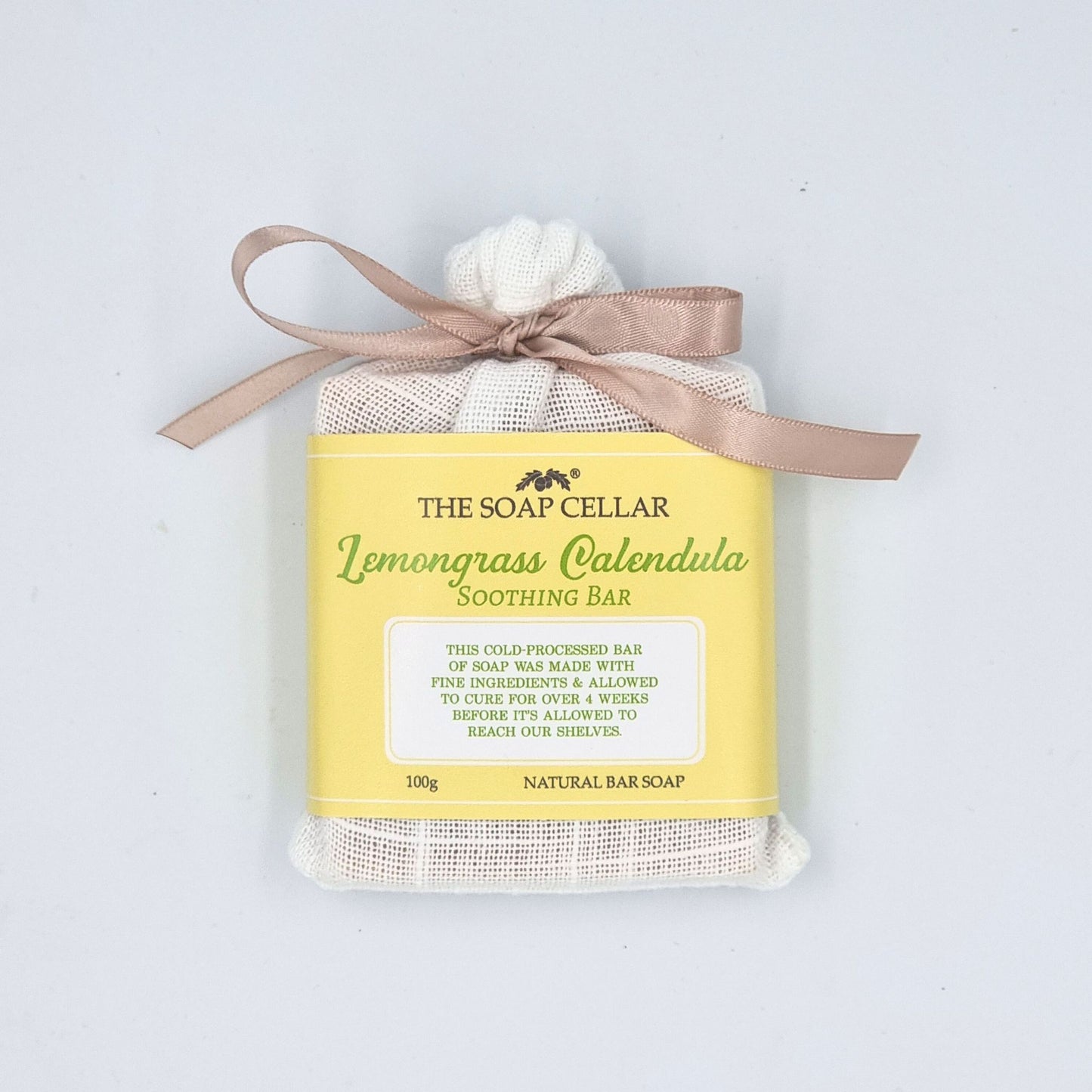 LEMONGRASS CALENDULA HANDMADE SOOTHING NATURAL SOAP BAR