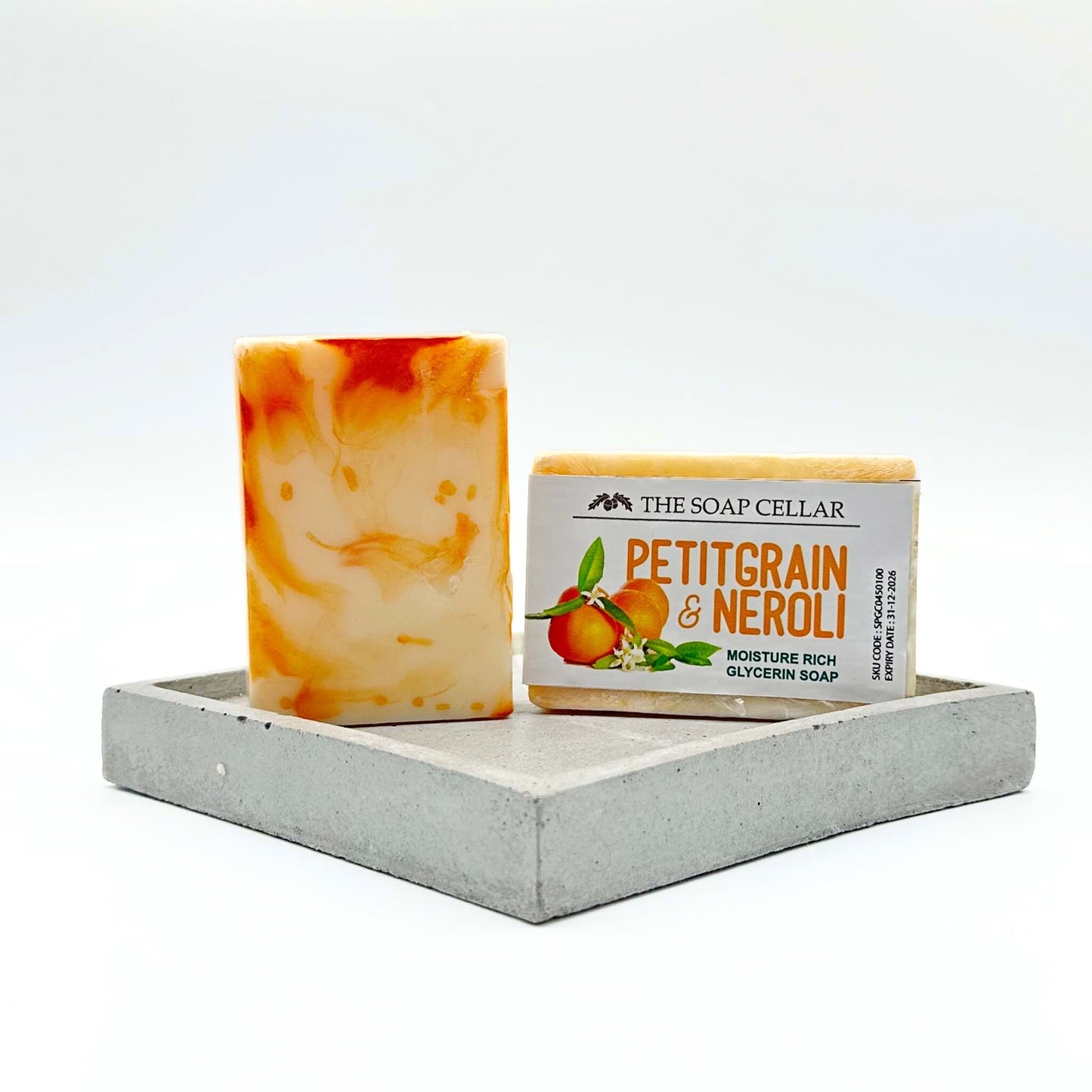 PETITGRAIN & NEROLI HANDMADE GLYCERINE SOAP BAR