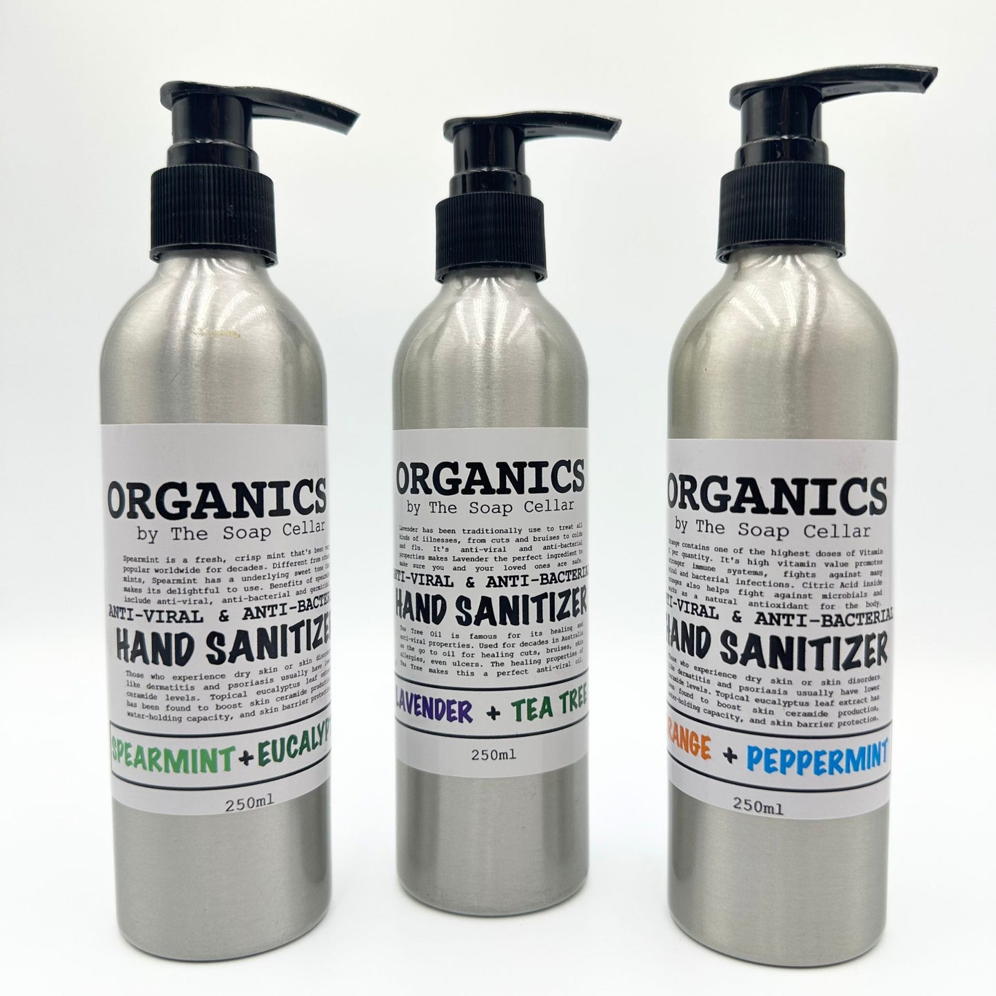 ORGANIC ANTI-VIRAL & ANTI-BACTERIAL HAND SANITIZER GEL