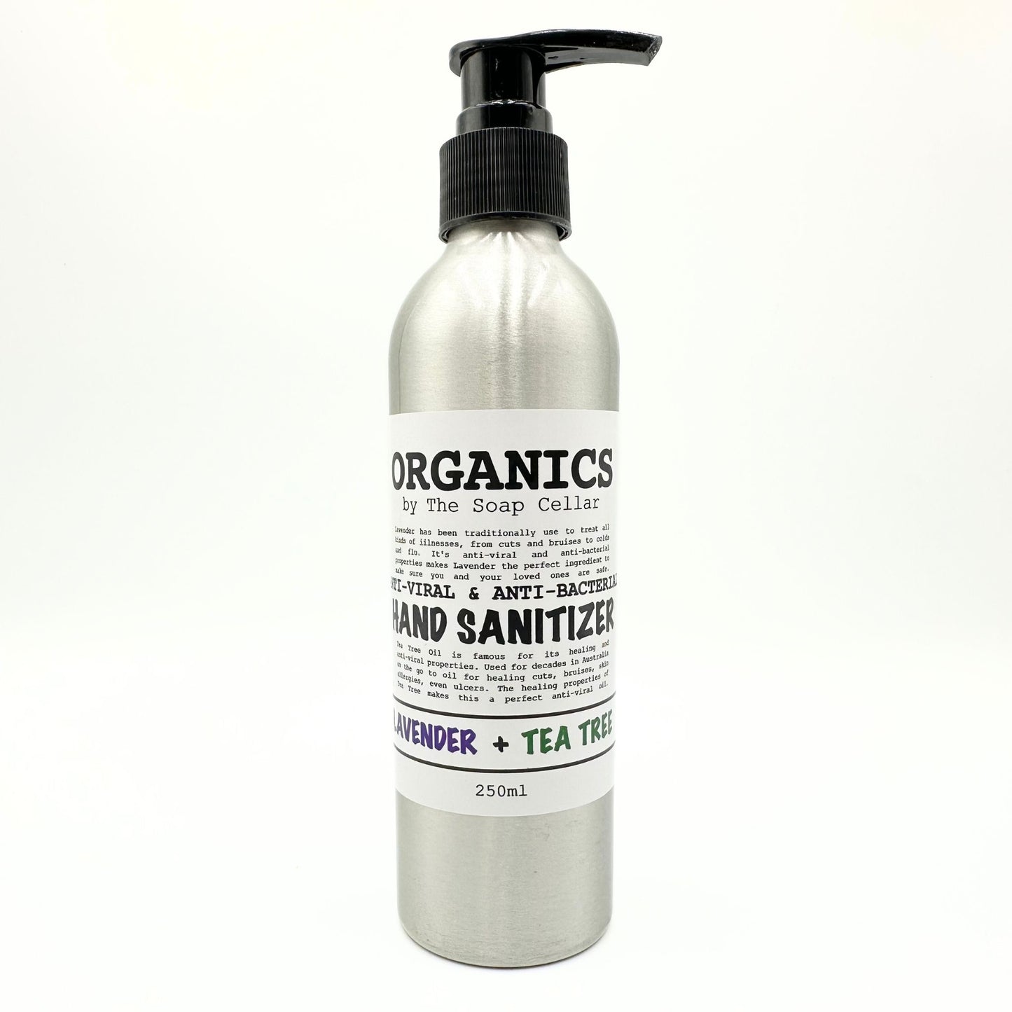 ORGANIC ANTI-VIRAL & ANTI-BACTERIAL HAND SANITIZER GEL