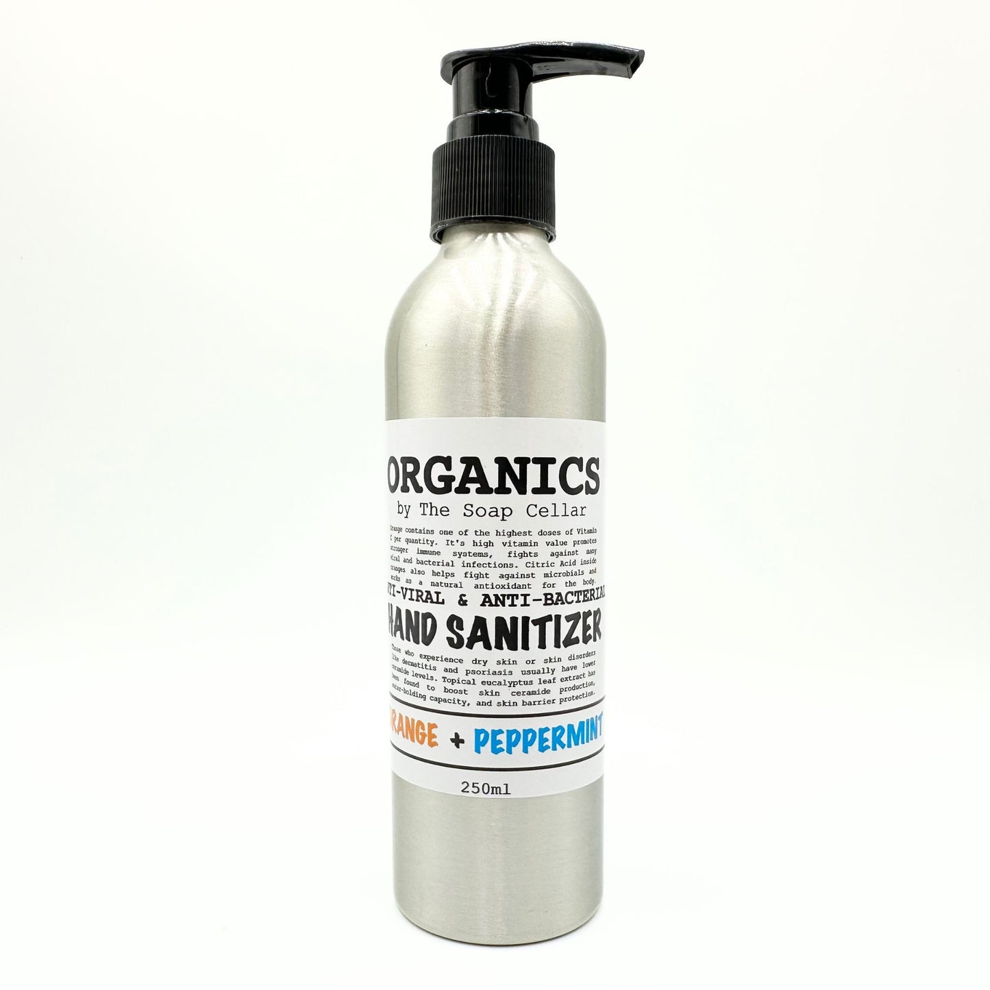 ORGANIC ANTI-VIRAL & ANTI-BACTERIAL HAND SANITIZER GEL