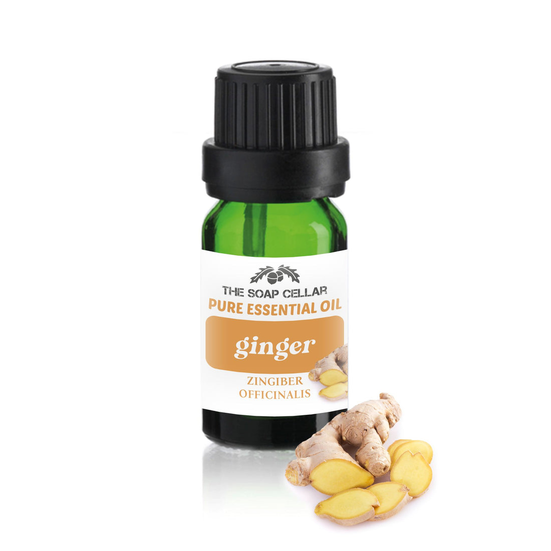 100% PURE GINGER ESSENTIAL OIL – THE SOAP CELLAR