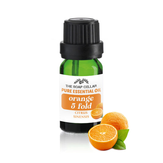 100% PURE ORANGE FIVE FOLD ESSENTIAL OIL